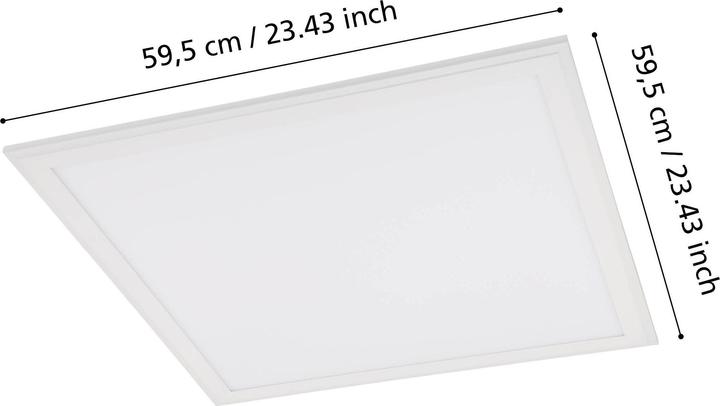 Image du produit EGLO SALOBRENA 1 plafonnier blanc (4300 lm)