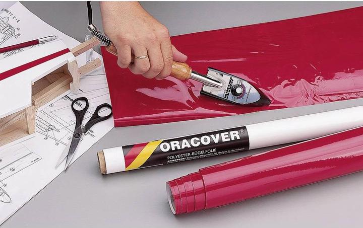 Actual product image Oracover Iron-on foil, cadmium yellow