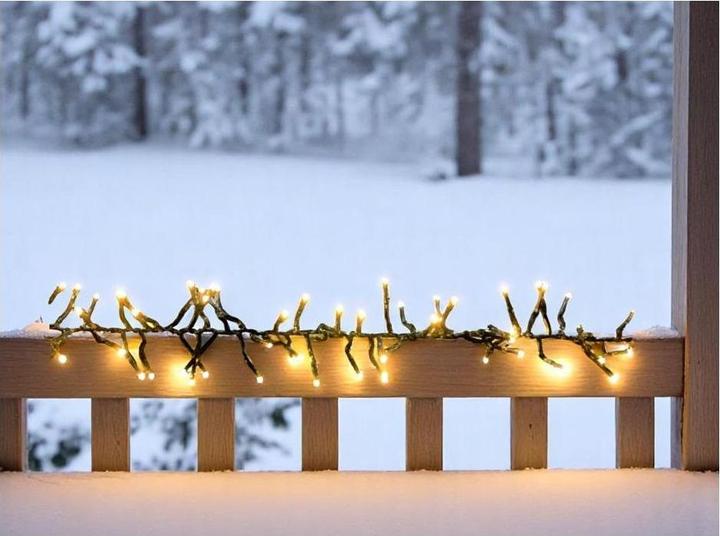 Produktbild Dameco LED Outdoor «Cluster» 960 cm, Betriebsart: Netzbetrieb (9.60 m)