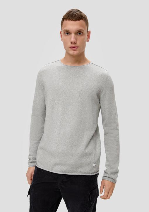 Immagine prodotto s.Oliver Strickpullover Leichter Strickpullover mit Rollsaum (XXL)