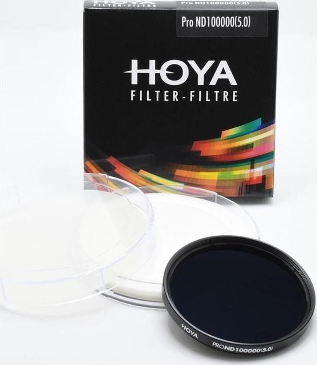 Actual product image Hoya Pro ND100000 Filter (58 mm, Neutral density filter)
