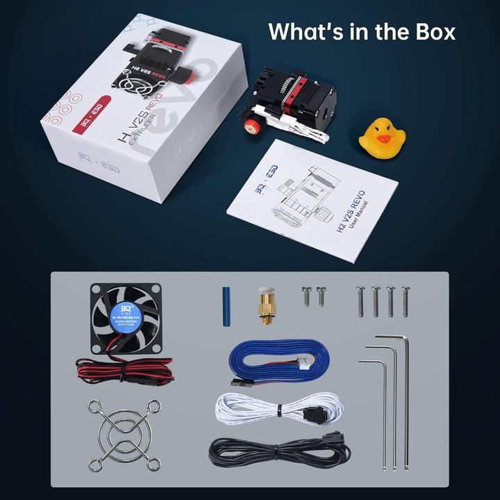 Actual product image Biqu H2 V2S Revo 24V Extruder