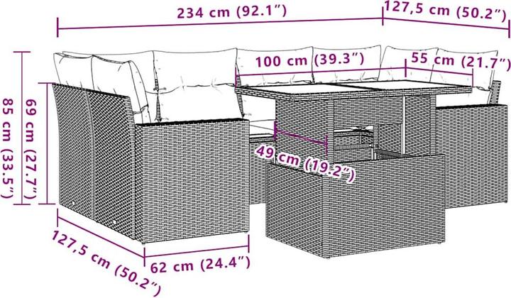 Produktbild vidaXL Aliya