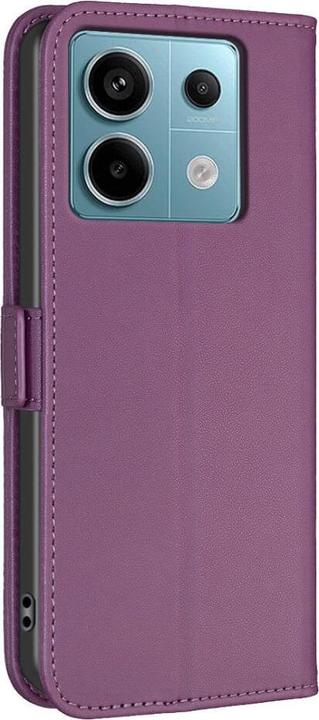 Actual product image Binfen Color Xiaomi Redmi Note 13 Pro - BINFEN Flip Case cover purple (Xiaomi Redmi Note 13 Pro 5G)
