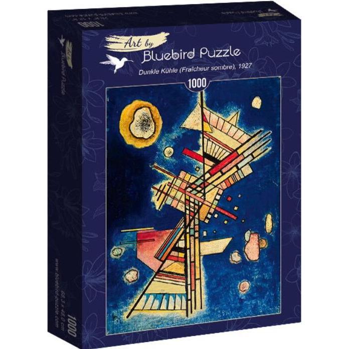 Bluebird Puzzle 1000 Wassily Kandinsky, Ciemny chłód (1000 Teile)