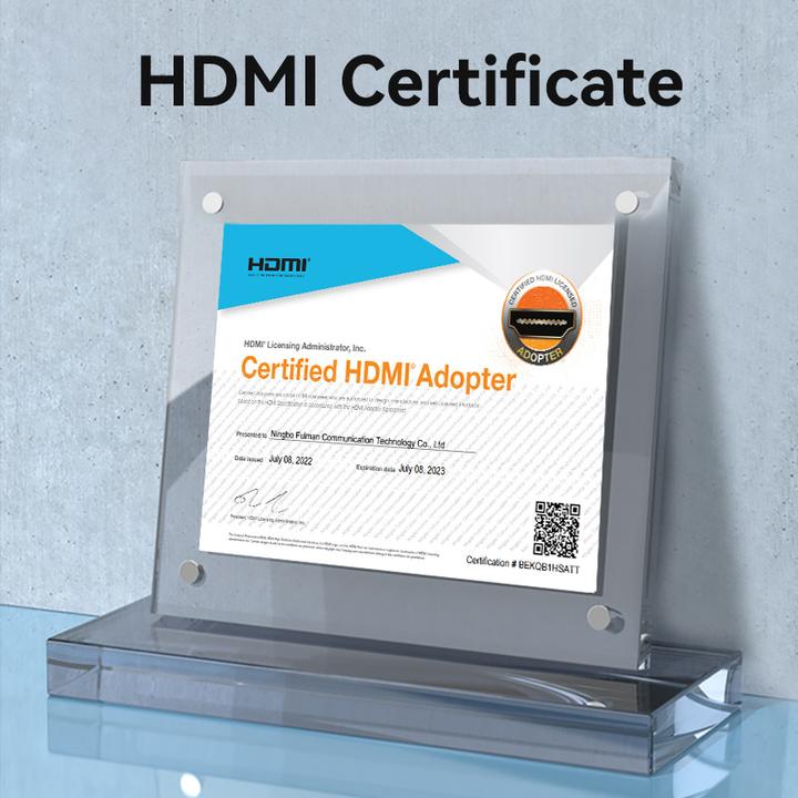 Actual product image Vention HDMI Coupling 8K at 60Hz (HDMI)