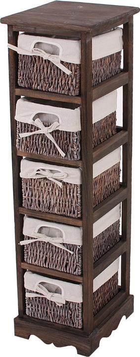 Produktbild JOHN316 Shabby Chic Kommode (25 x 28 x 90 cm)