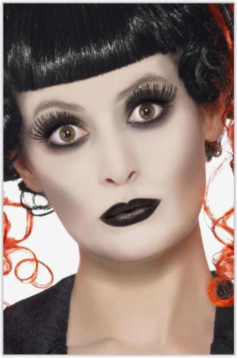 Image du produit Smiffys Set de maquillage gothique (Cils artificiels)