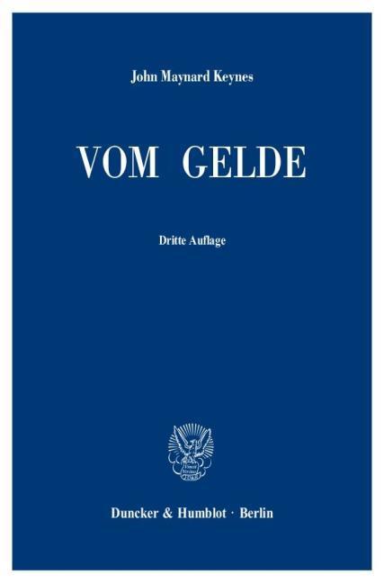 Produktbild Vom Gelde (A Treatise on Money) (Deutsch, JohnMaynard, Keynes, 1983)