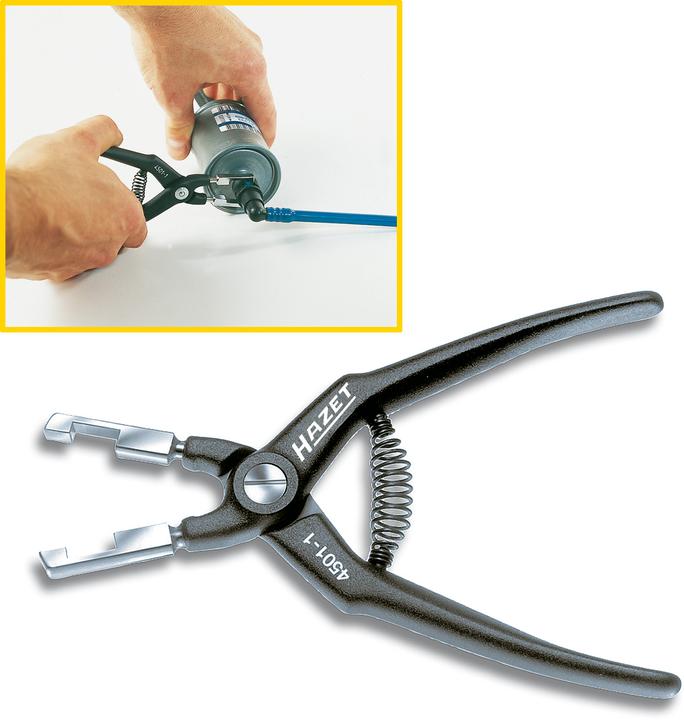 Produktbild HAZET Benzinleitungs-Zange 4501-1 (155 mm)