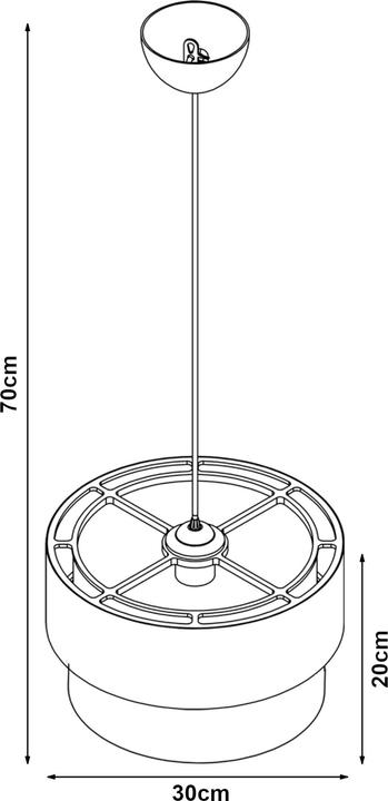 Immagine prodotto Lux.Pro Kinder-Hängeleuchte Lurgan mit Tiere-Motiv Weiss (E27)