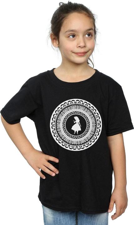 Image du produit Disney T-shirt en coton Cercle Alice au Pays des Merveilles pour filles (140, 146)