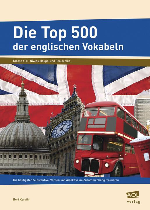 Produktbild Die Top 500 der englischen Vokabeln (Deutsch, Bert Kerstin, 2014)