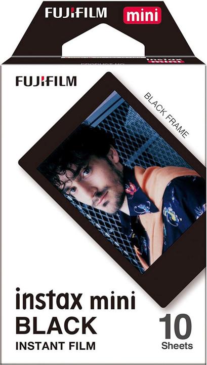 Produktbild Fujifilm Instax Mini Film Schwarzer Rahmen