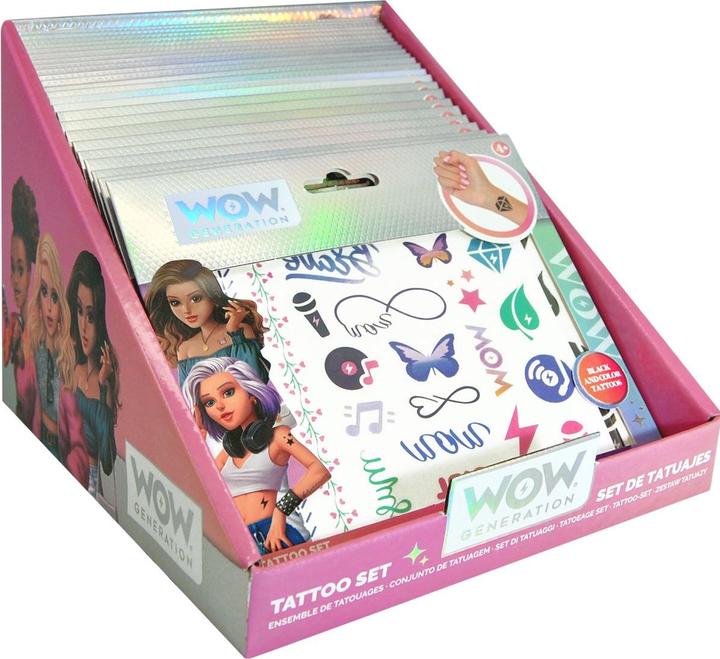 Produktbild Kids Licensing Wow Generation Tattoo Set