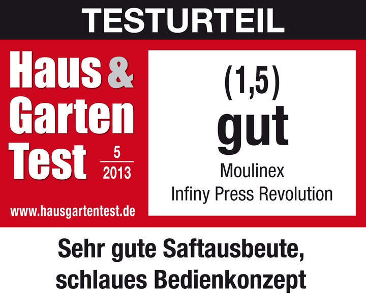 Actual product image Moulinex Infiny Press Revolution