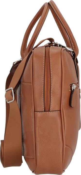 Actual product image Brics Life Pelle - Leather briefcase (14.10")
