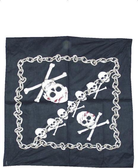 Produktbild Smiffys Piratenkopftuch mit Totenkopf
