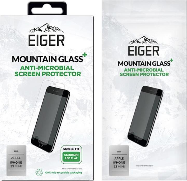 Produktbild Eiger Mountain Glass+ (1 Stk., Apple iPhone 13 mini)