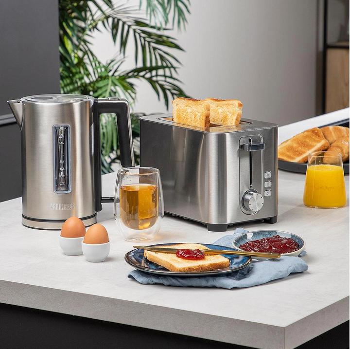 Image du produit Princess Grille-pain en acier 142400 2 - 7 niveaux réglables - 850 W