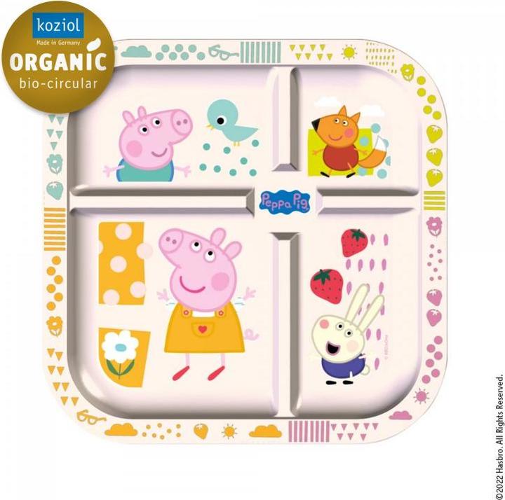 Actual product image Koziol Eating Plate+Cube P.Pig