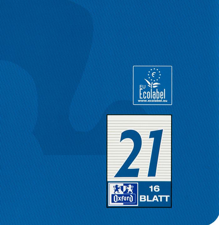 Actual product image Oxford Schulheft (A4, Lined, Hardcover)