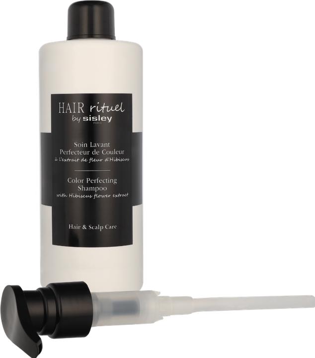 Produktbild Sisley Soin Lavant Perfecteur de Couleur Ã l'extrait de fleur d'Hibiscus (500 ml, Flüssiges Shampoo)