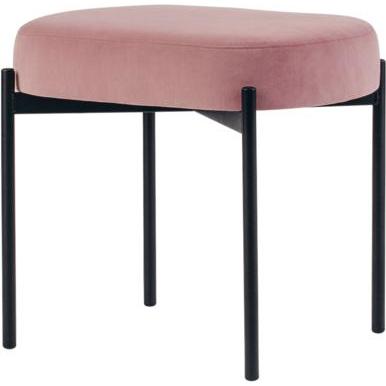 Paperflow, Panca, Panchina GAIA S GBOSV.01.17 tessuto rosa 49,0 cm (49 cm)