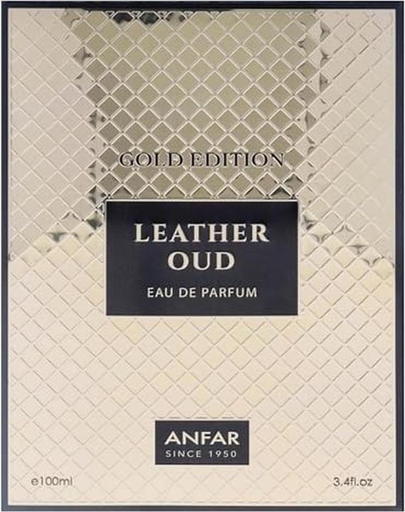Actual product image Anfar Leather Oud Gold Edition for Men (Eau de parfum, 100 ml)