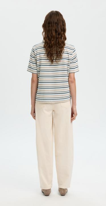 Immagine prodotto Selected Slfessential Ss Striped Boxy Tee Noos (L)