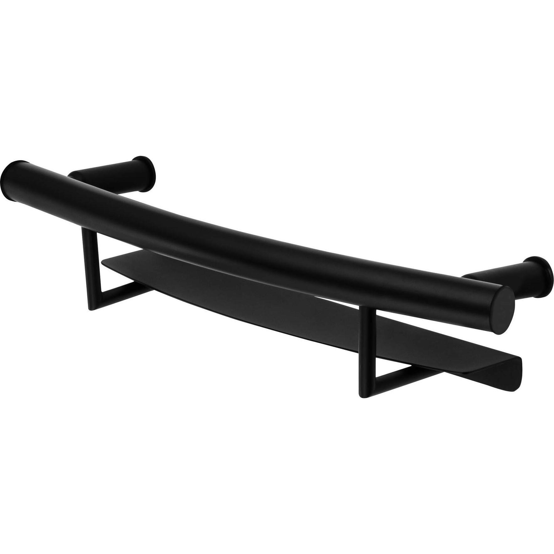 Deante, Toilettenpapierhalter, Wandhalterung mit Regal - 2in1