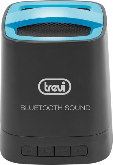 Actual product image Trevi The XP72BT speaker is available in black and blue (Rechargeable battery operated)