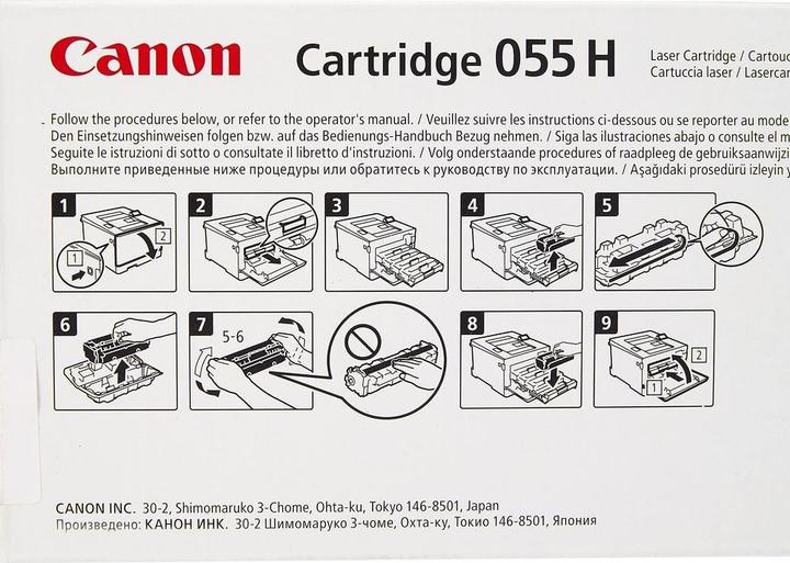 Produktbild Canon 055 H BK (BK)
