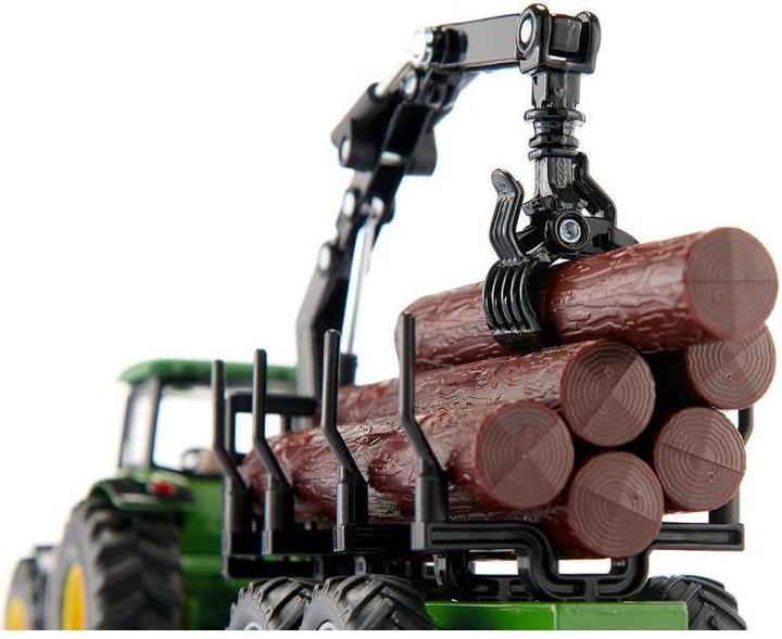 Actual product image Siku 1954 Tractor with trunk trailer 01:50