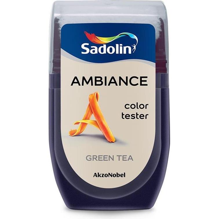 Sadolin, Colore + Vernice per fai da te, Prova Ambiance Green Tea 30ml (30 ml)