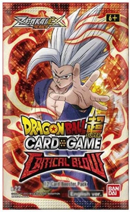 Dragon Ball Zenkai Series 05 Critical Blow B22 Booster Pack - Super Card Game - EN (Englisch, Booster Pack)