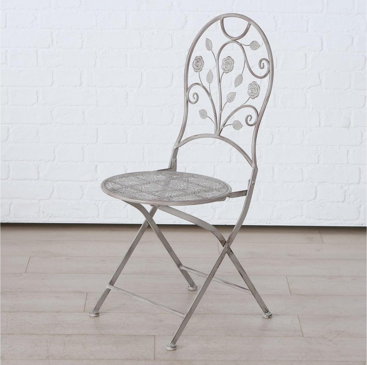 Produktbild Boltze Home Gartenset Flores Eisen, Beige (40 cm)