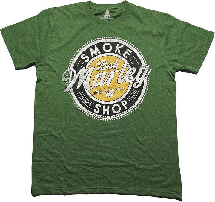 Immagine prodotto Bob Marley Maglietta in cotone Smoke Shop Unisex Adulti (XXL)