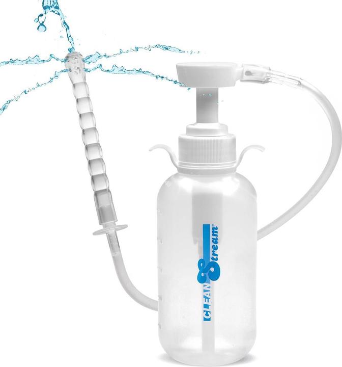 XR Brands Pump Action Enema Bottle
