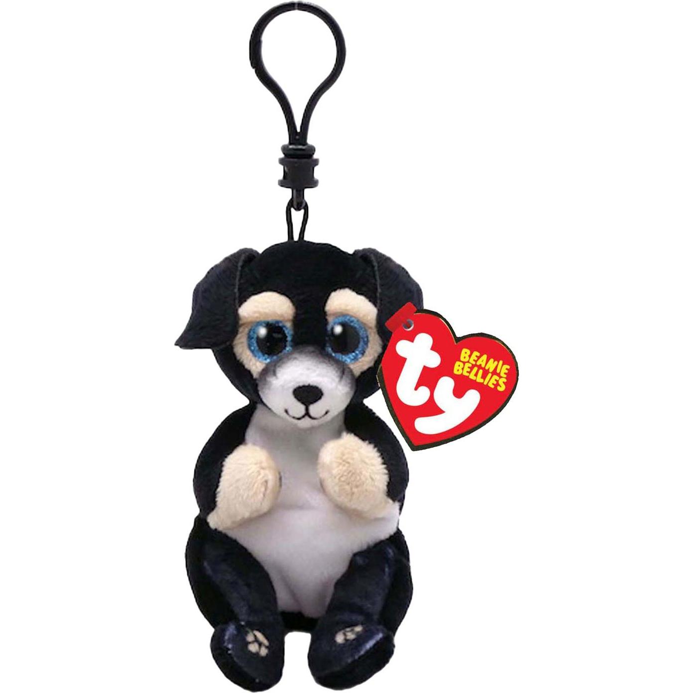 Ty Beanie Babies Bellies Clip Ranger Dog 10cm (8 cm)