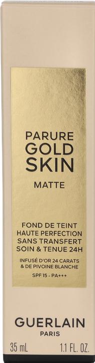 Actual product image Guerlain Parure G Mat Fluid Fond de Teint No 3N (3N Neutral, Neutre)