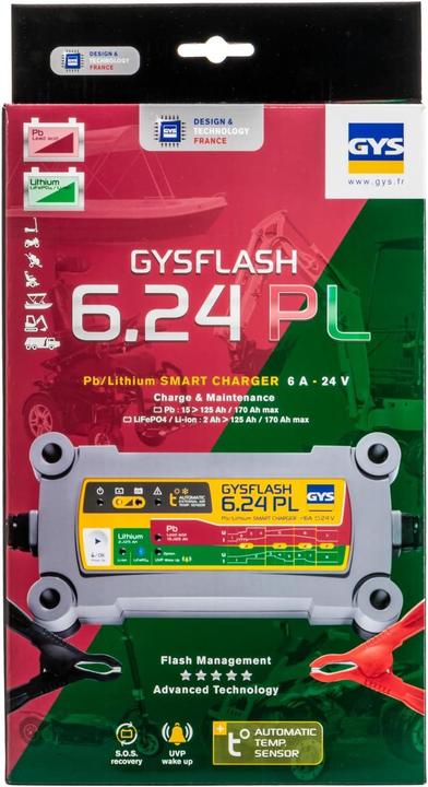 Immagine prodotto GYS GYSFLASH 6.24 PL (6 A, 24V)