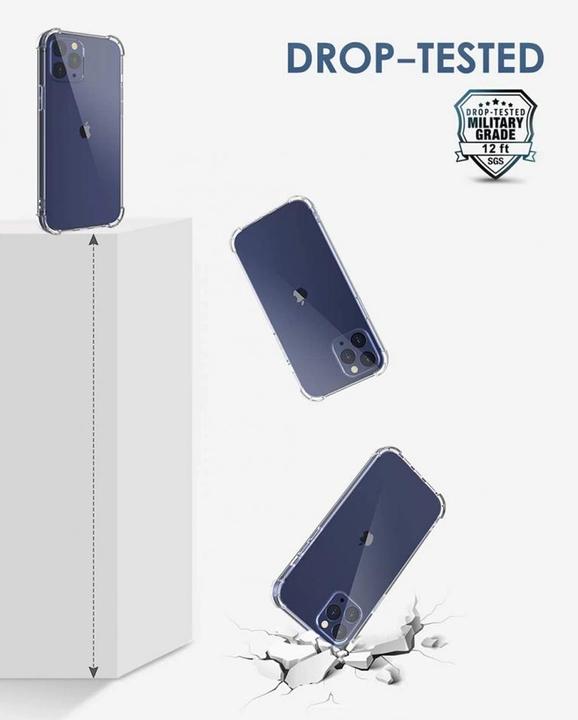 Actual product image Screenguard Airbag bumper (Apple iPhone 12 Pro Max)