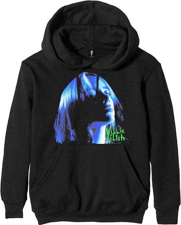 Billie Eilish Neon Shadow Blue (Hoodie)
