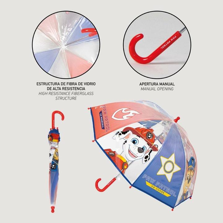 Productafbeelding Paw Patrol The Regenschirm Blau Ø 71 Cm 45 Cm