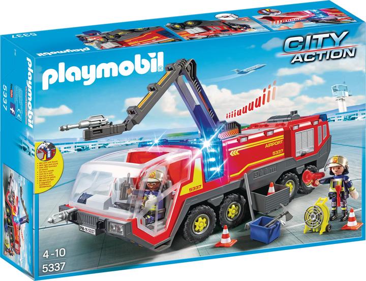 Produktbild Playmobil Flughafenlöschfahrzeug (5337)