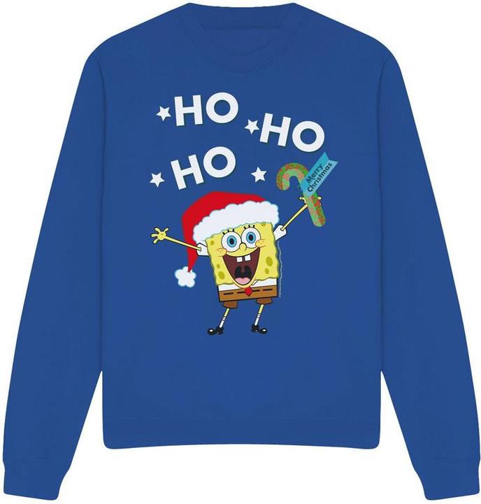 Produktbild Spongebob Squarepants Ho Ho Ho Merry Christmas! Sweatshirt (M)