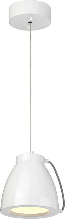 Actual product image Elstead Lighting Europa LED pendant light small white lacquered (538 lm)