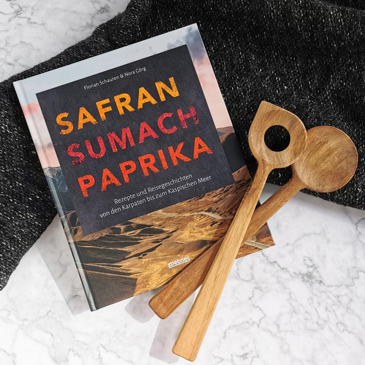 Actual product image Safran, Sumach, Paprika (German, Florian Schauren, Nora Görg, 2023)