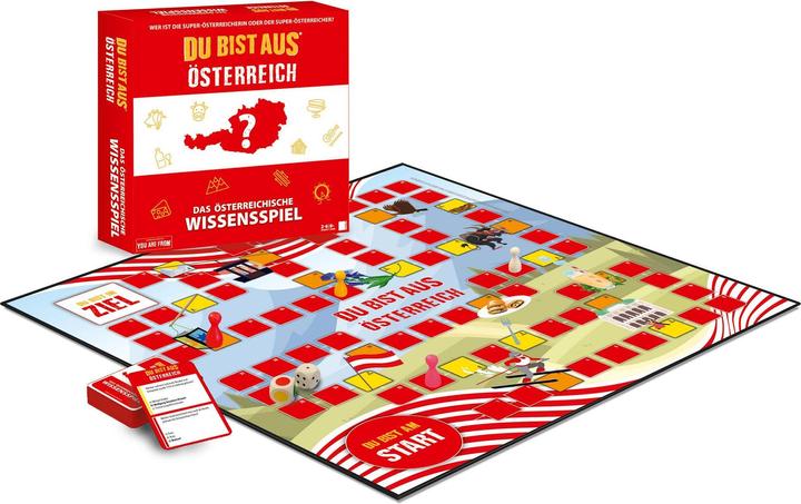 Actual product image You are from Austria! - The knowledge game (2 - 6 Players)